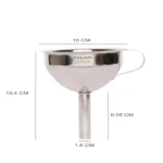 KMW Stainless Steel Funnel with Detachable Strainer - Image 5