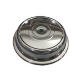 KMW Stainless Steel Plate Cover with Dome Lid 27CM Silver
