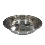 KMW Stainless Steel Plate Cover with Dome Lid 27CM Silver - Image 4
