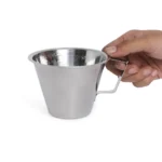 KMW Stainless Steel Measuring Jug with Handle Without Base 250 ML Pack of 1 - Image 7