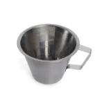 KMW Stainless Steel Measuring Jug with Handle Without Base 250 ML Pack of 1 - Image 3
