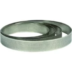 KMW Round Perforated Cake Ring Set 10 × 2 CM – 3-Piece | 18/8 Stainless Steel - Image 2