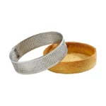 KMW Round Perforated Cake Ring Set 10 × 2 CM – 3-Piece | 18/8 Stainless Steel - Image 6