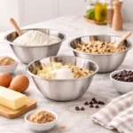 KMW Stainless Steel Mixing Bowl Deep 8 Qt (7.6 Litres) – Set of 2 - Image 4