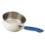KMW 28 CM Stainless Steel Sauce Pan with Vinyl Handle & Capsule Bottom - Image 2
